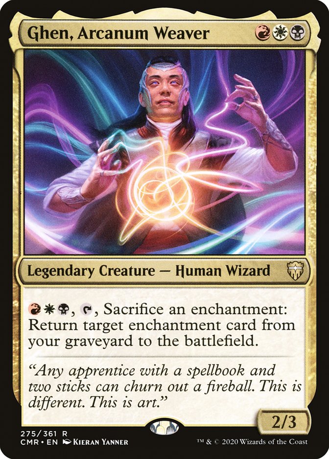 Magic | Ghen, Arcanum Weaver [Commander Legends] | The Nerd Merchant