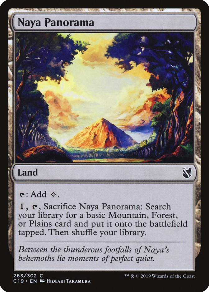 Magic | Naya Panorama [Commander 2019] | The Nerd Merchant