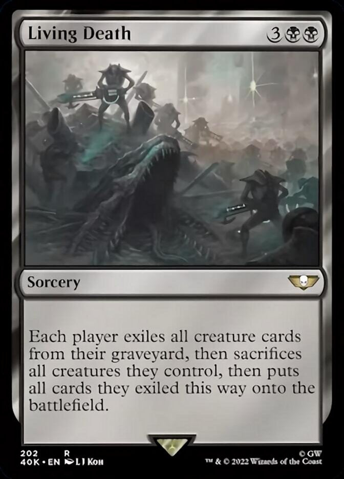 Magic | Living Death (Surge Foil) [Warhammer 40,000] | The Nerd Merchant
