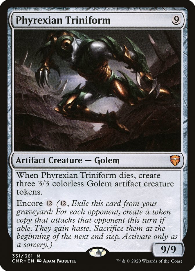 Magic | Phyrexian Triniform [Commander Legends] | The Nerd Merchant