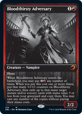 Magic | Bloodthirsty Adversary [Innistrad: Double Feature] | The Nerd Merchant