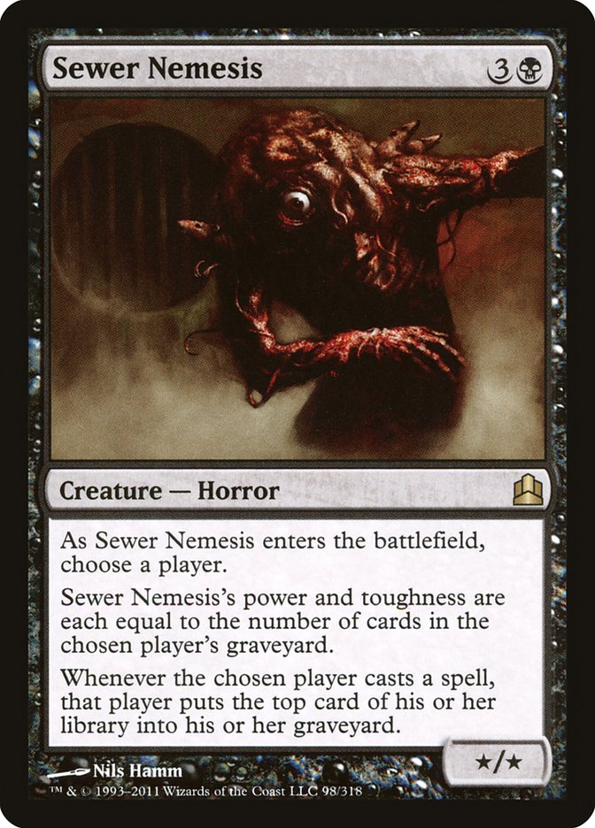 Magic | Sewer Nemesis [Commander 2011] | The Nerd Merchant