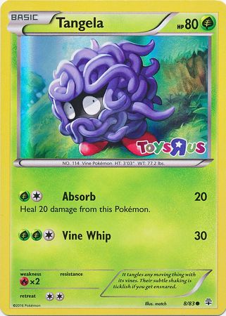 Pokemon | Tangela (8/83) (Toys R Us Promo) [XY: Generations] | The Nerd Merchant