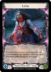 Flesh and Blood TCG | Levia // Ravenous Meataxe [MON120 // MON221] (Monarch)  1st Edition Normal | The Nerd Merchant