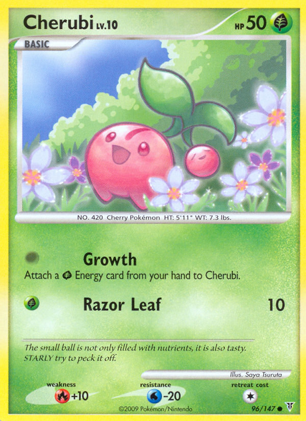 Pokemon | Cherubi (96/147) [Platinum: Supreme Victors] | The Nerd Merchant