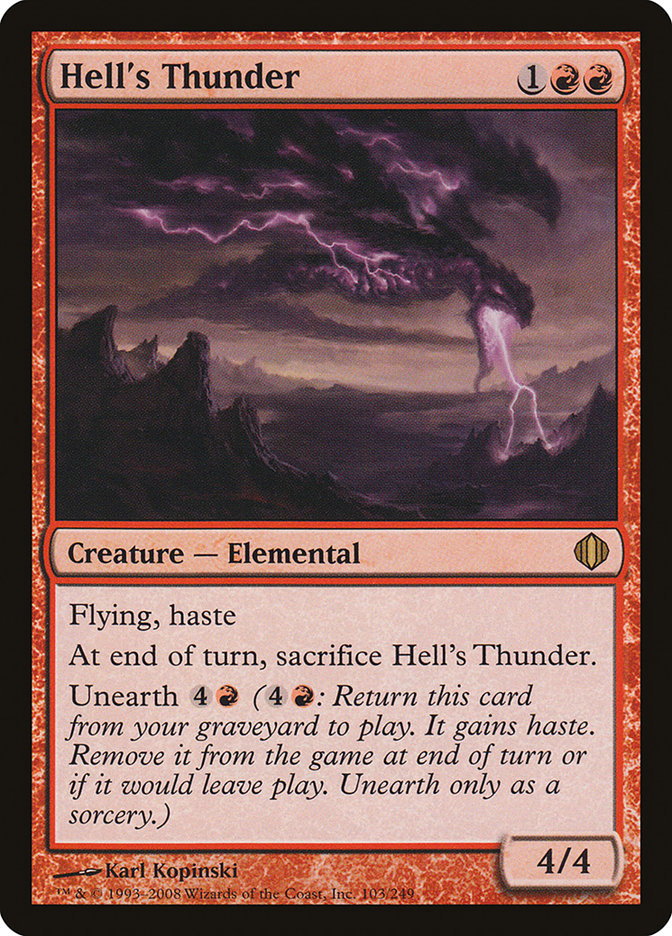 Magic | Hell's Thunder [Shards of Alara] | The Nerd Merchant