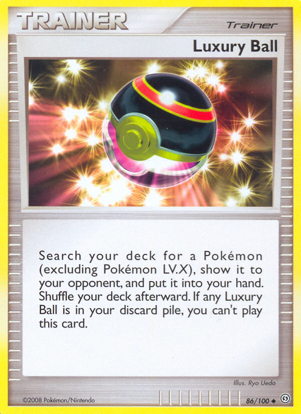 Pokemon | Luxury Ball (86/100) [Diamond & Pearl: Stormfront] | The Nerd Merchant