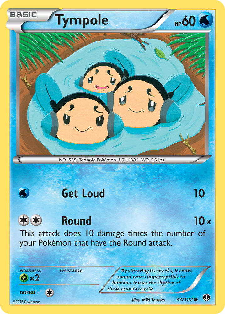 Pokemon | Tympole (33/122) [XY: BREAKpoint] | The Nerd Merchant