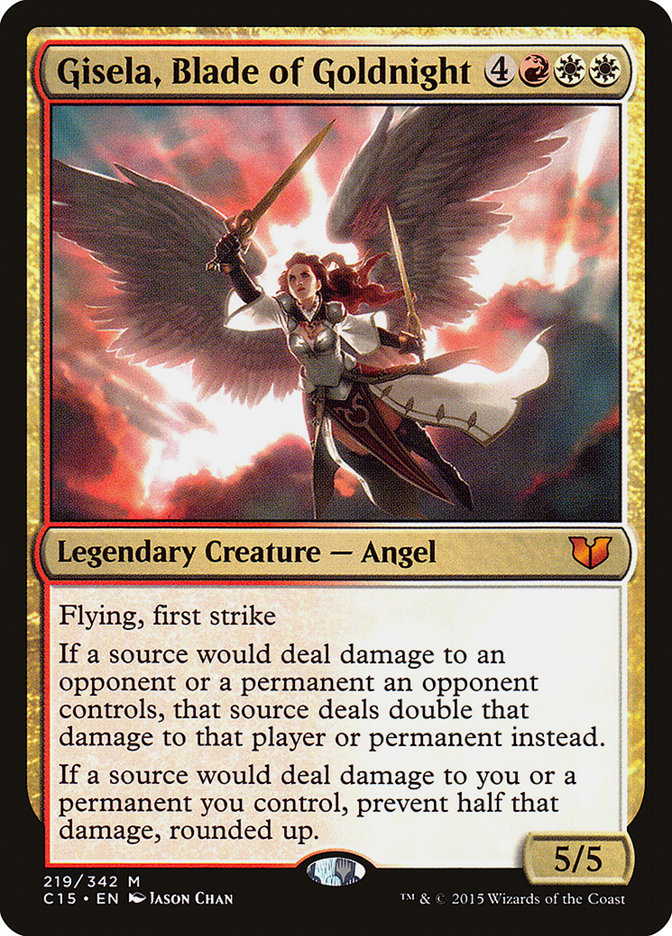 Magic | Gisela, Blade of Goldnight [Commander 2015] | The Nerd Merchant