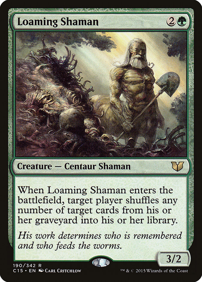 Magic | Loaming Shaman [Commander 2015] | The Nerd Merchant