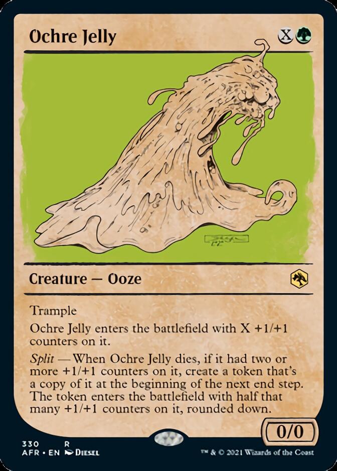 Magic | Ochre Jelly (Showcase) [Dungeons & Dragons: Adventures in the Forgotten Realms] | The Nerd Merchant