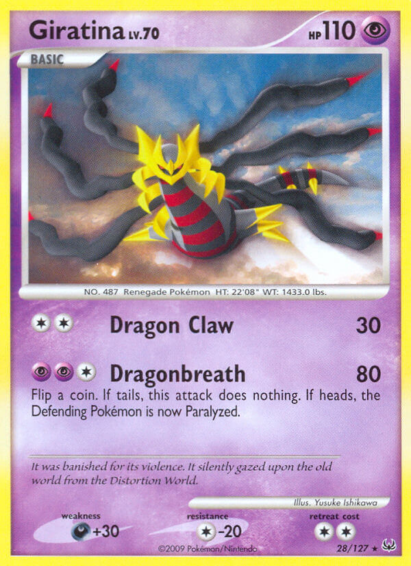 Pokemon | Giratina (28/127) (Theme Deck Exclusive) [Platinum: Base Set] | The Nerd Merchant