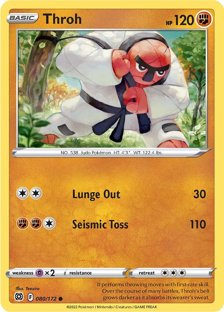 Pokemon | Throh (080/172) [Sword & Shield: Brilliant Stars] | The Nerd Merchant
