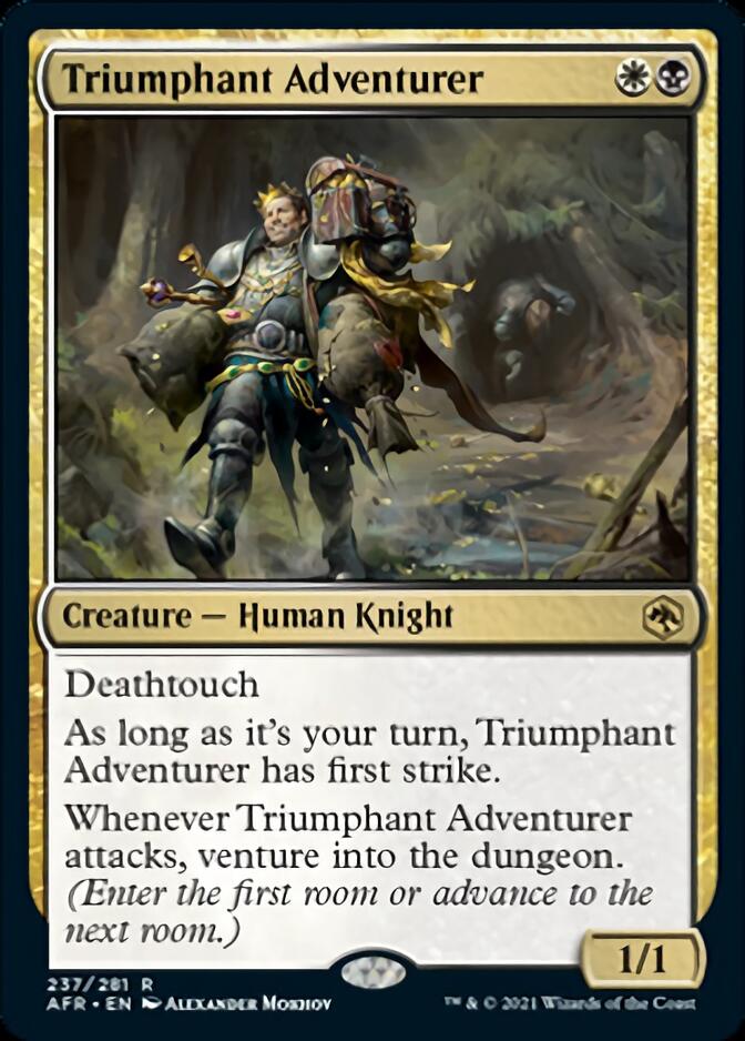 Magic | Triumphant Adventurer [Dungeons & Dragons: Adventures in the Forgotten Realms] | The Nerd Merchant