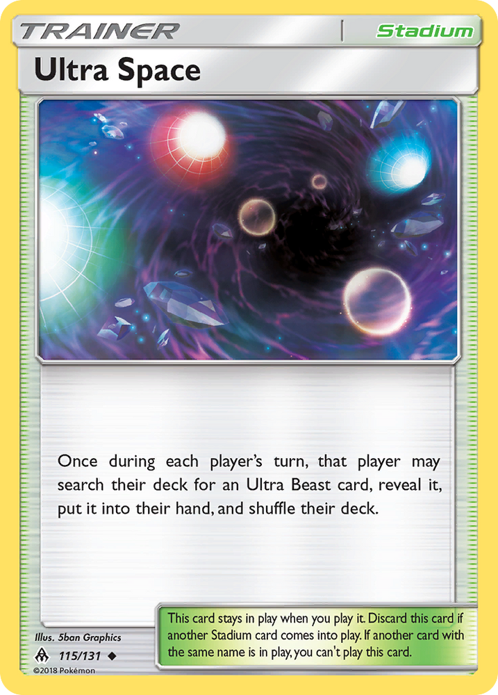 Pokemon | Ultra Space (115/131) [Sun & Moon: Forbidden Light] | The Nerd Merchant