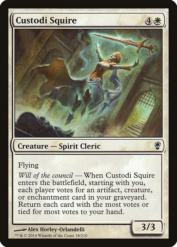 Magic | Custodi Squire [Conspiracy] | The Nerd Merchant