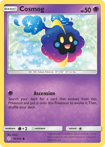 Pokemon| Cosmog (99/236) [Sun & Moon: Cosmic Eclipse] | The Nerd Merchant