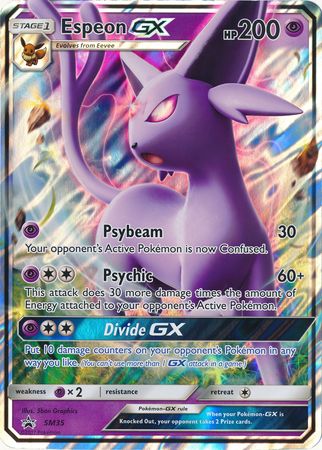 Pokemon | Espeon GX (SM35) (Jumbo Card) [Sun & Moon: Black Star Promos] | The Nerd Merchant