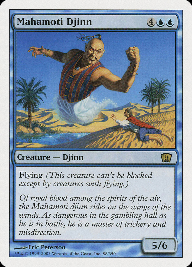 Magic | Mahamoti Djinn [Eighth Edition] | The Nerd Merchant