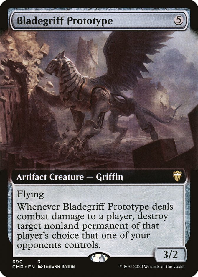 Magic | Bladegriff Prototype (Extended Art) [Commander Legends] | The Nerd Merchant