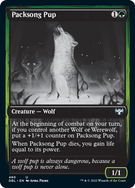 Magic | Packsong Pup [Innistrad: Double Feature] | The Nerd Merchant