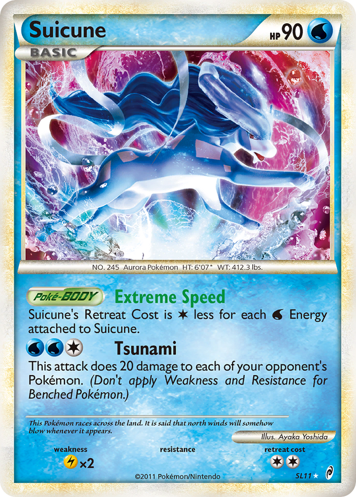 Pokemon | Suicune (SL11) [HeartGold & SoulSilver: Call of Legends] | The Nerd Merchant