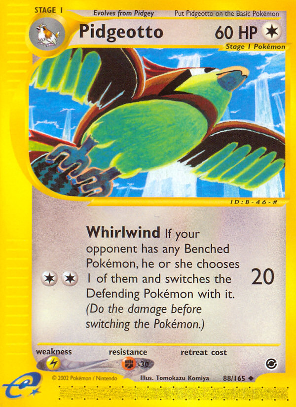 Pokemon | Pidgeotto (88/165) [Expedition: Base Set] | The Nerd Merchant