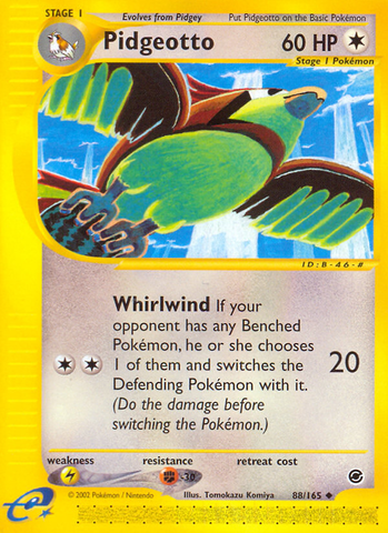 Pokemon | Pidgeotto (88/165) [Expedition: Base Set] | The Nerd Merchant