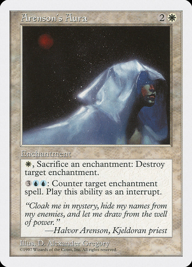Magic | Arenson's Aura [Fifth Edition] | The Nerd Merchant
