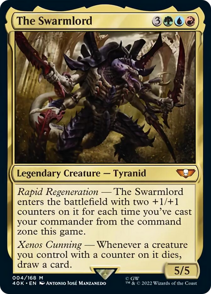 Magic | The Swarmlord (Surge Foil) [Warhammer 40,000] | The Nerd Merchant
