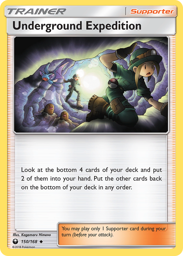 Pokemon | Underground Expedition (150/168) [Sun & Moon: Celestial Storm] | The Nerd Merchant