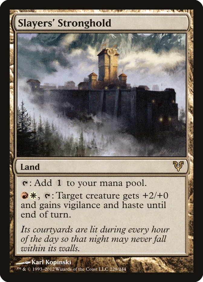 Magic | Slayers' Stronghold [Avacyn Restored] | The Nerd Merchant