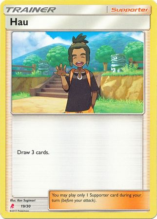 Pokemon | Hau (19/30) [Sun & Moon: Trainer Kit - Lycanroc] | The Nerd Merchant
