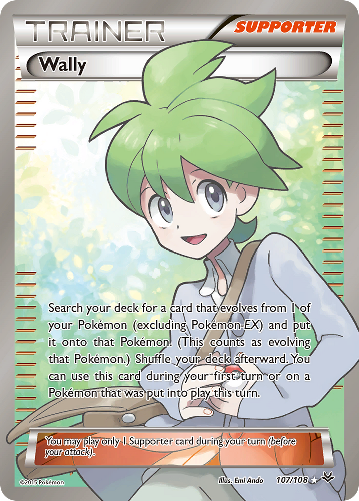 Pokemon | Wally (107/108) [XY: Roaring Skies] | The Nerd Merchant