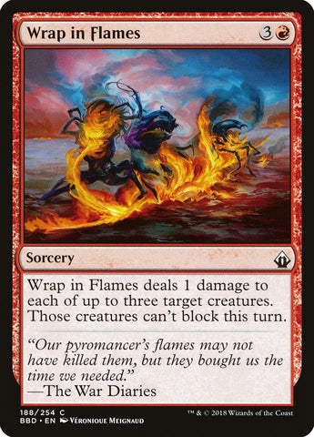 Magic | Wrap in Flames [Battlebond] | The Nerd Merchant