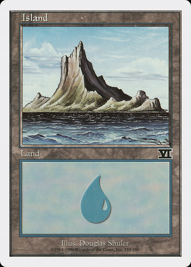 Magic | Island (335) [Classic Sixth Edition] | The Nerd Merchant