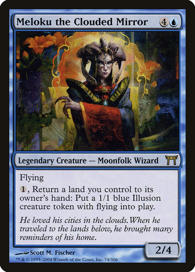 Magic | Meloku the Clouded Mirror [Champions of Kamigawa] | The Nerd Merchant