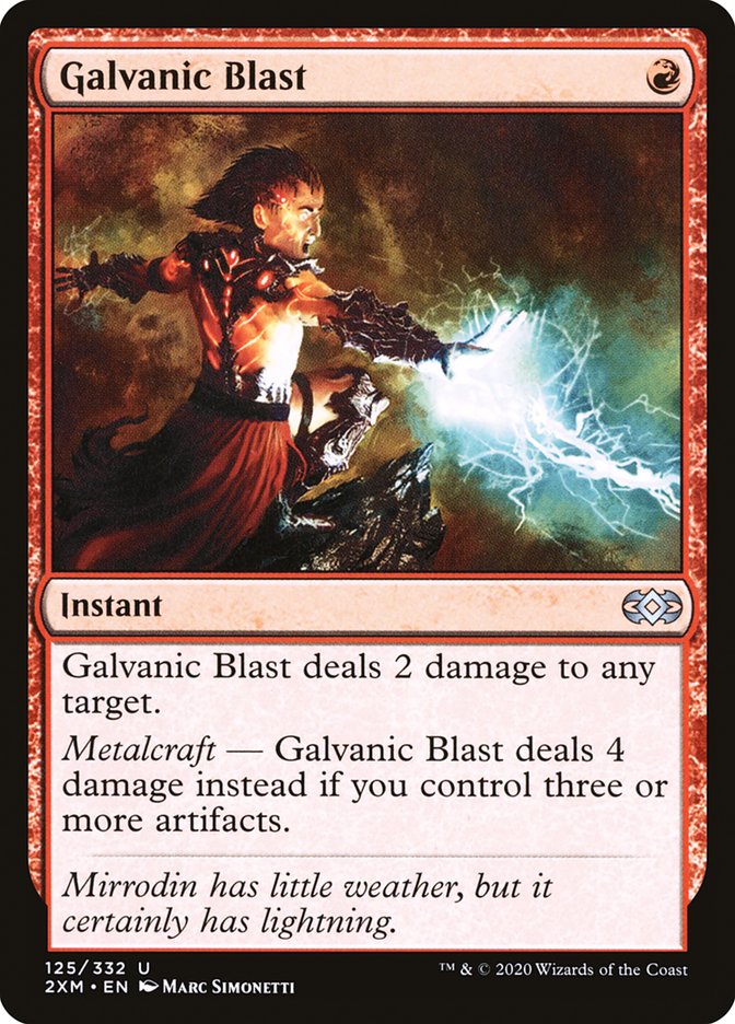 Magic | Galvanic Blast [Double Masters] | The Nerd Merchant