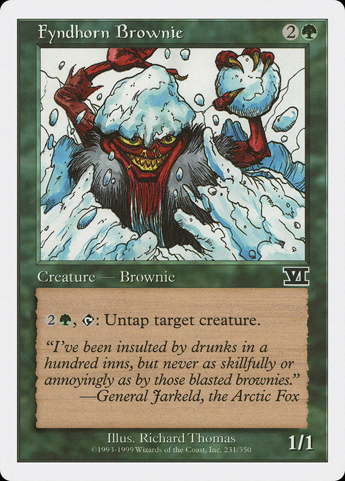 Magic | Fyndhorn Brownie [Classic Sixth Edition] | The Nerd Merchant