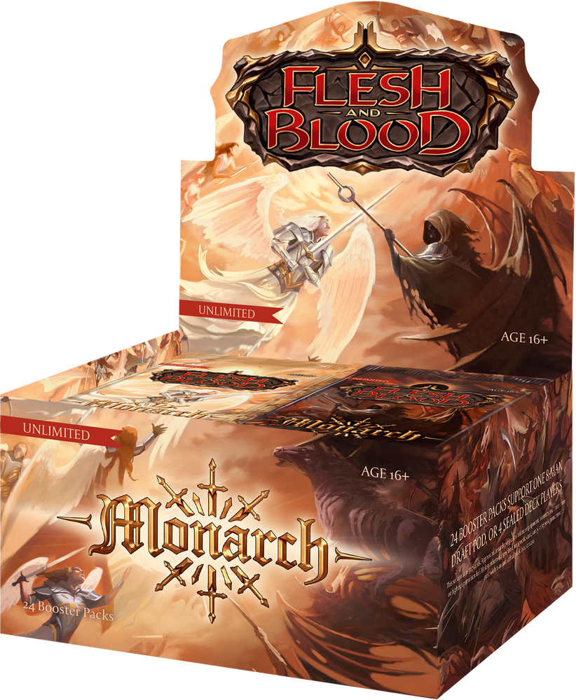 Flesh and Blood TCG | Monarch - Booster Box (Unlimited) | The Nerd Merchant