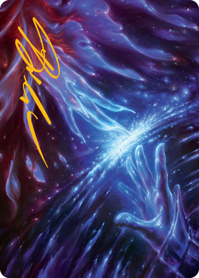 Magic | Transcendent Message Art Card (Gold-Stamped Signature) [March of the Machine Art Series] | The Nerd Merchant
