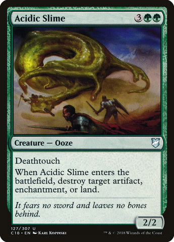 Magic | Acidic Slime [Commander 2018] | The Nerd Merchant