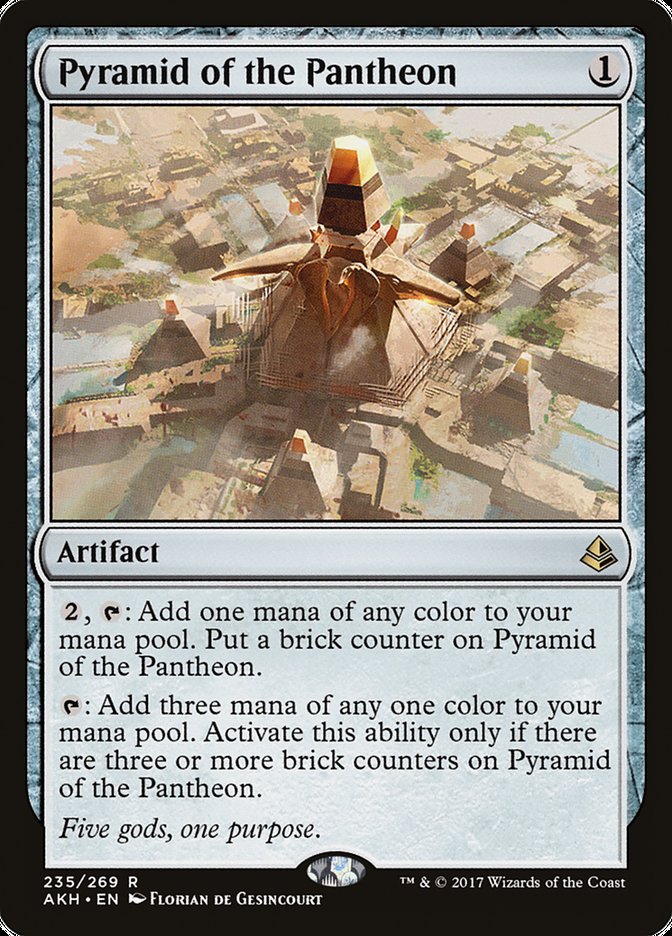 Magic | Pyramid of the Pantheon [Amonkhet] | The Nerd Merchant