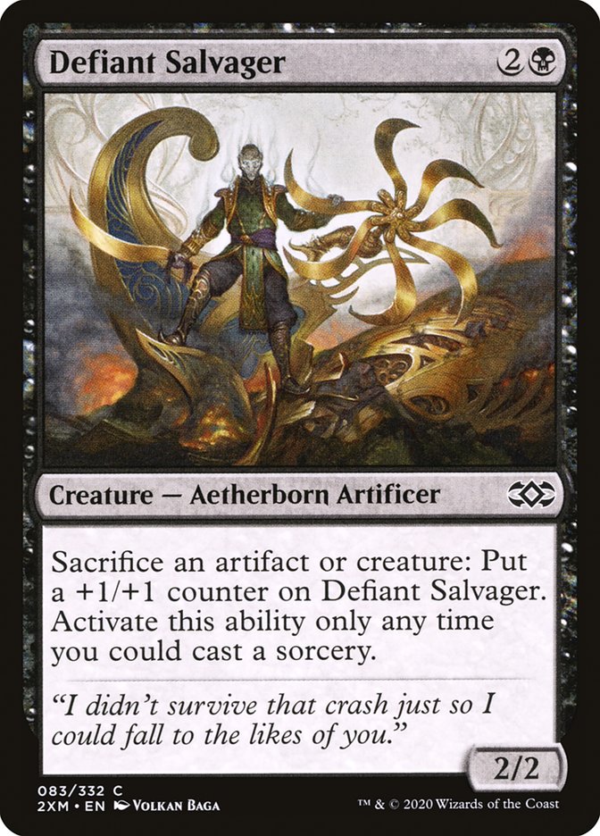 Magic | Defiant Salvager [Double Masters] | The Nerd Merchant