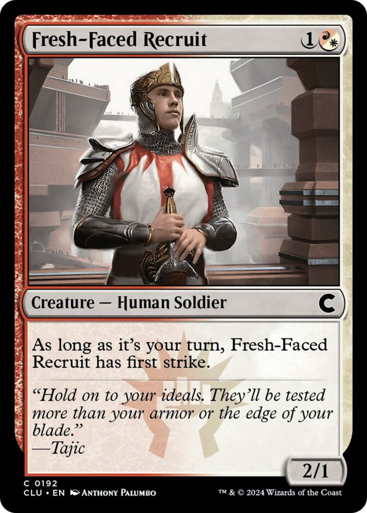 Magic | Fresh-Faced Recruit [Ravnica: Clue Edition] | The Nerd Merchant