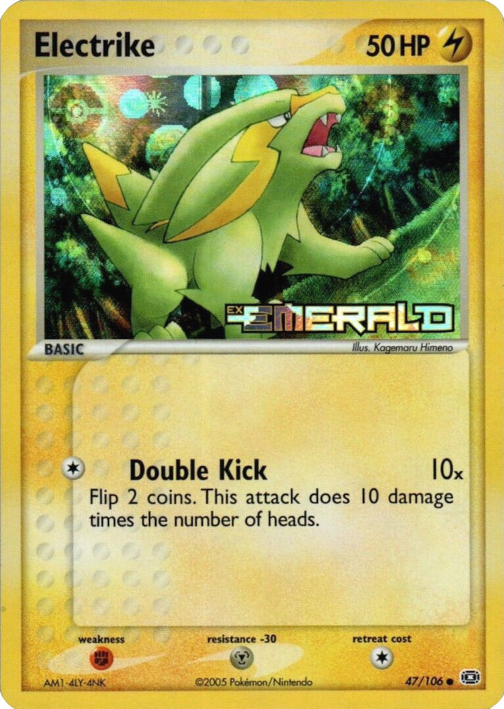 Pokemon | Electrike (47/106) (Stamped) [EX: Emerald] | The Nerd Merchant