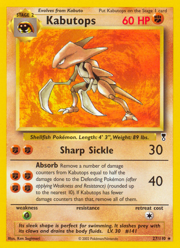 Pokemon | Kabutops (27/110) [Legendary Collection]