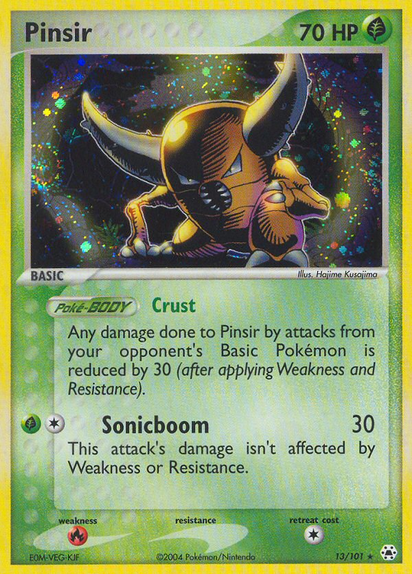 Pokemon | Pinsir (13/101) [EX: Hidden Legends] | The Nerd Merchant