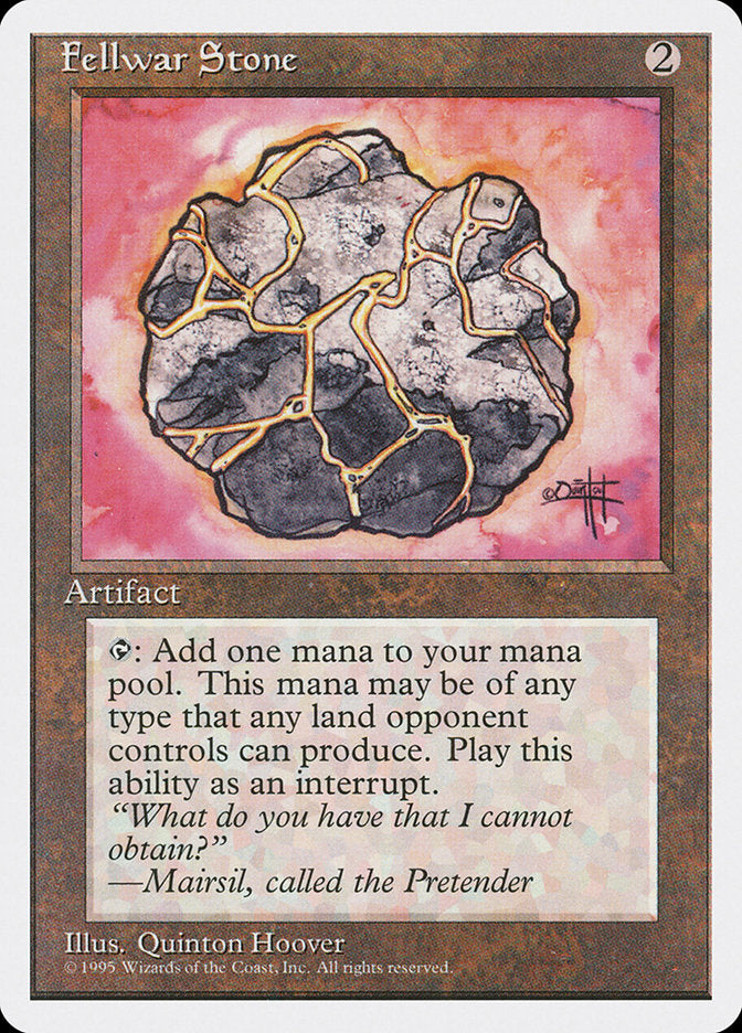 Magic | Fellwar Stone [Fourth Edition] | The Nerd Merchant