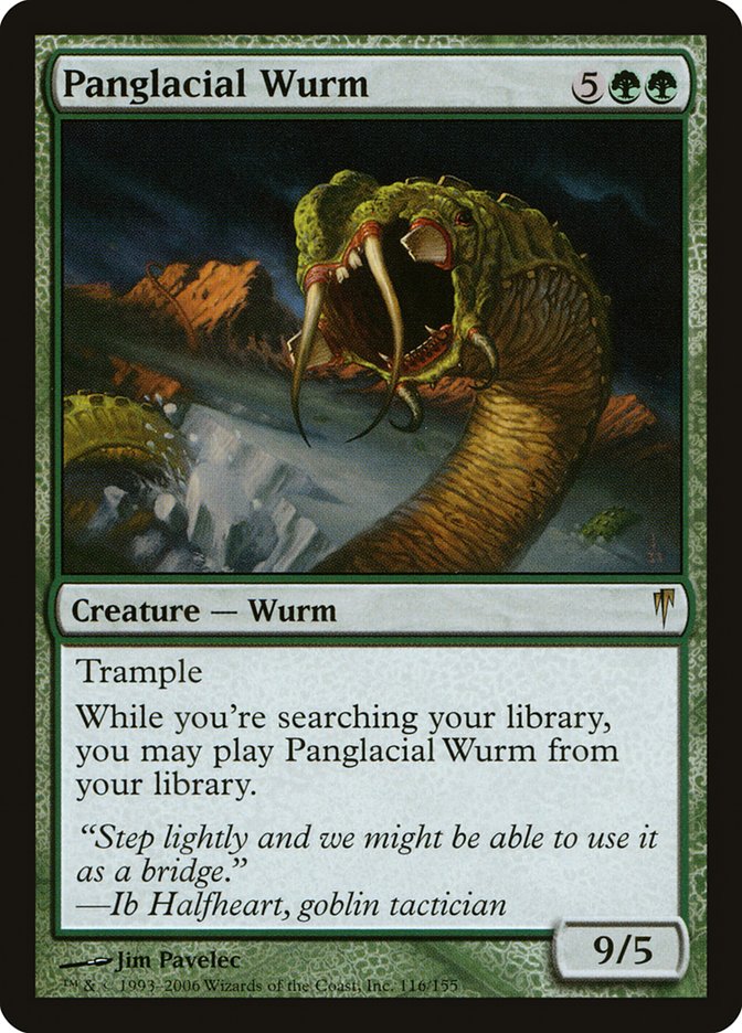 Magic | Panglacial Wurm [Coldsnap] | The Nerd Merchant